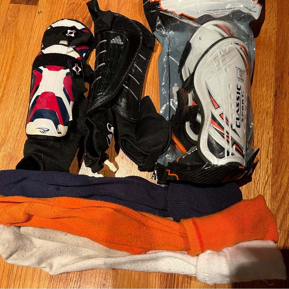 Soccer socks & guards